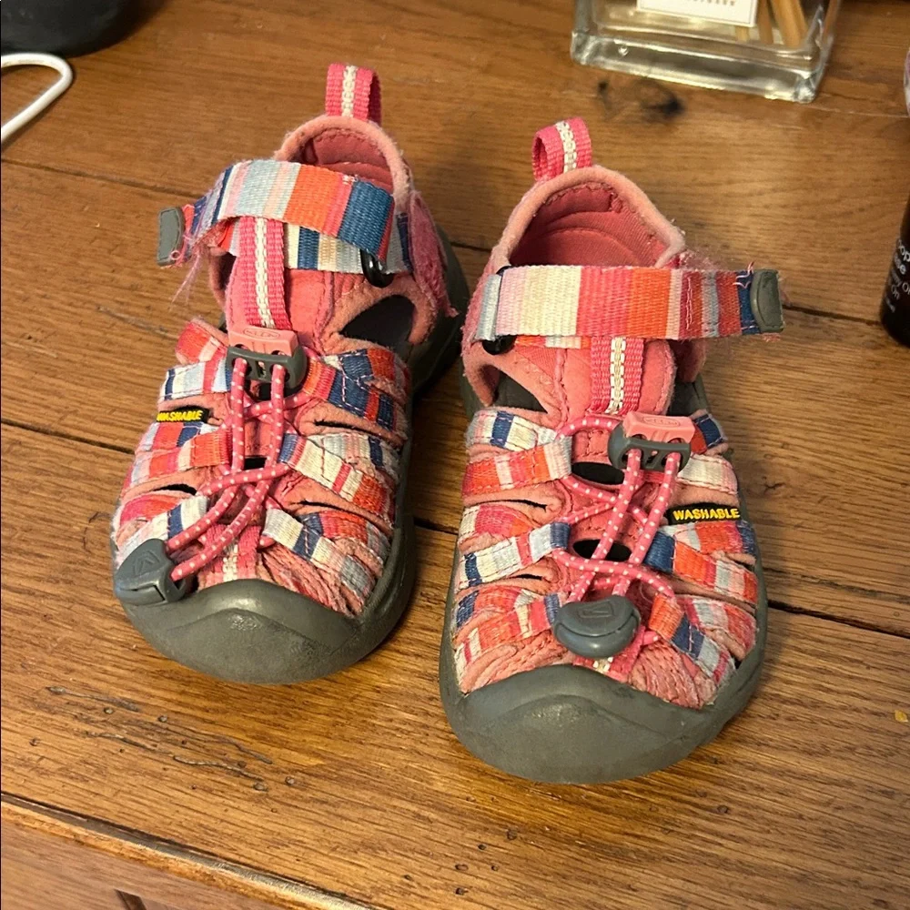 KEEN Washable Raya Honeysuckle Sandals - Picture 2 of 4